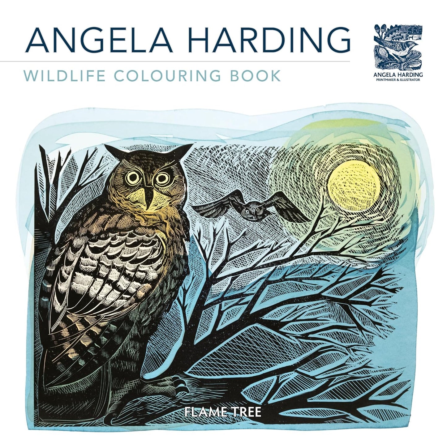 Wildlife Colouring Book - By Angela Harding
