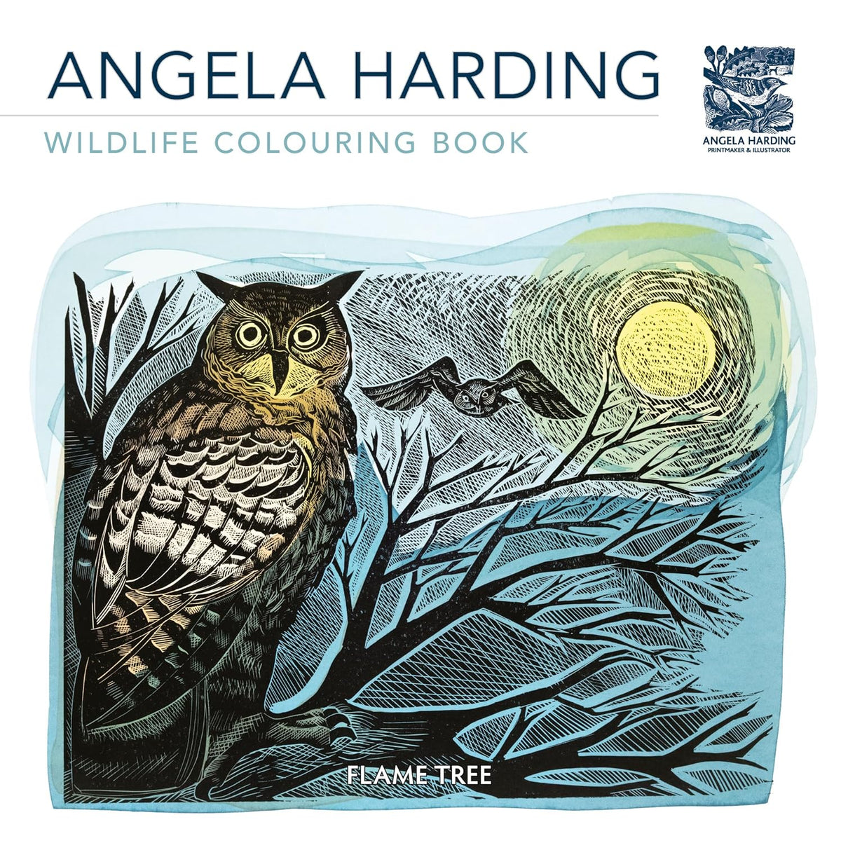 Wildlife Colouring Book - By Angela Harding