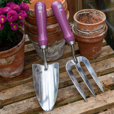 Asteraceae Trowel and Fork Gift Set