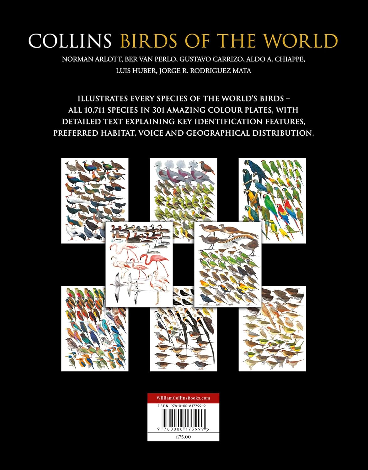 Collins Birds of the World - By Various Authors