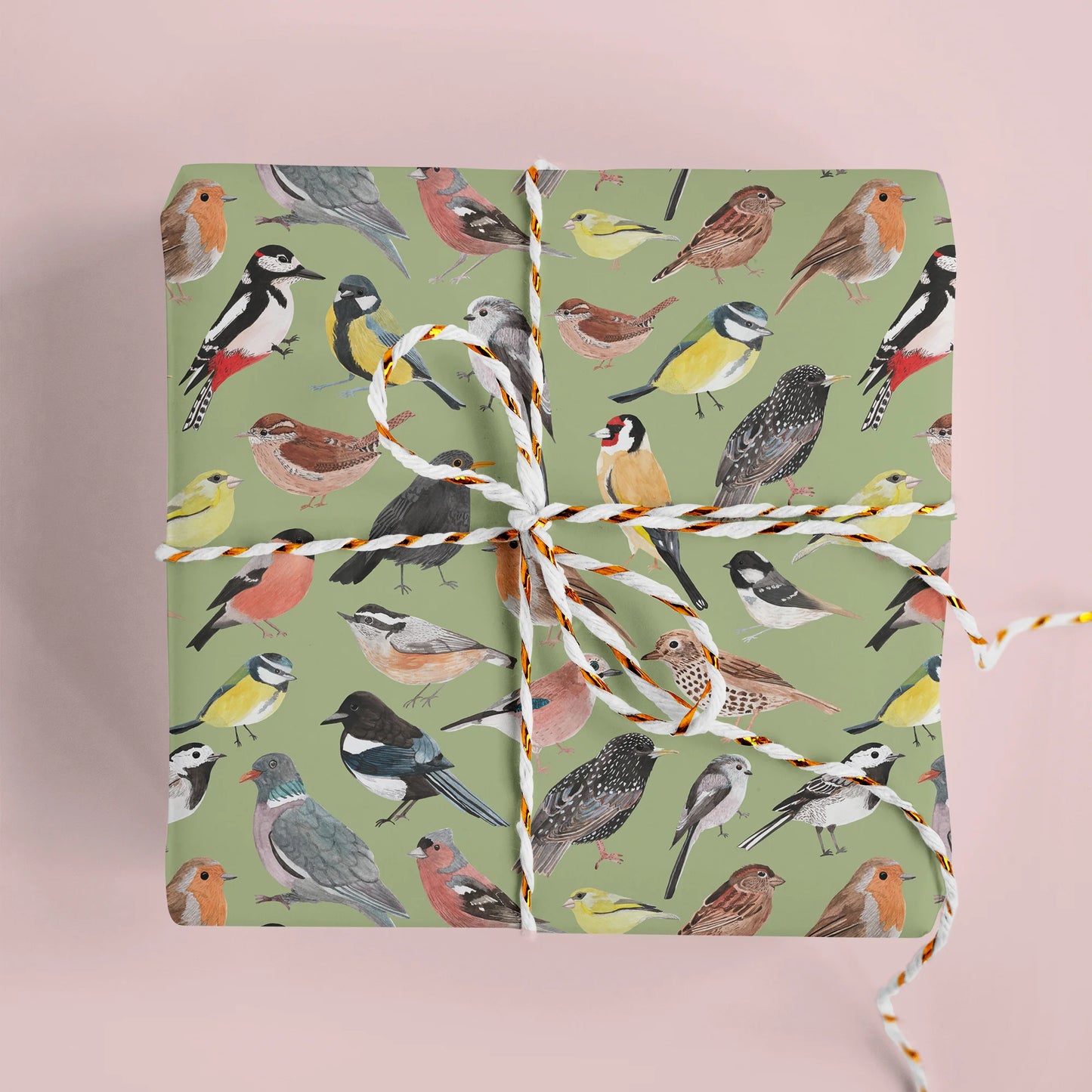 British Birds Wrapping Paper (Pack of 3 Sheets)