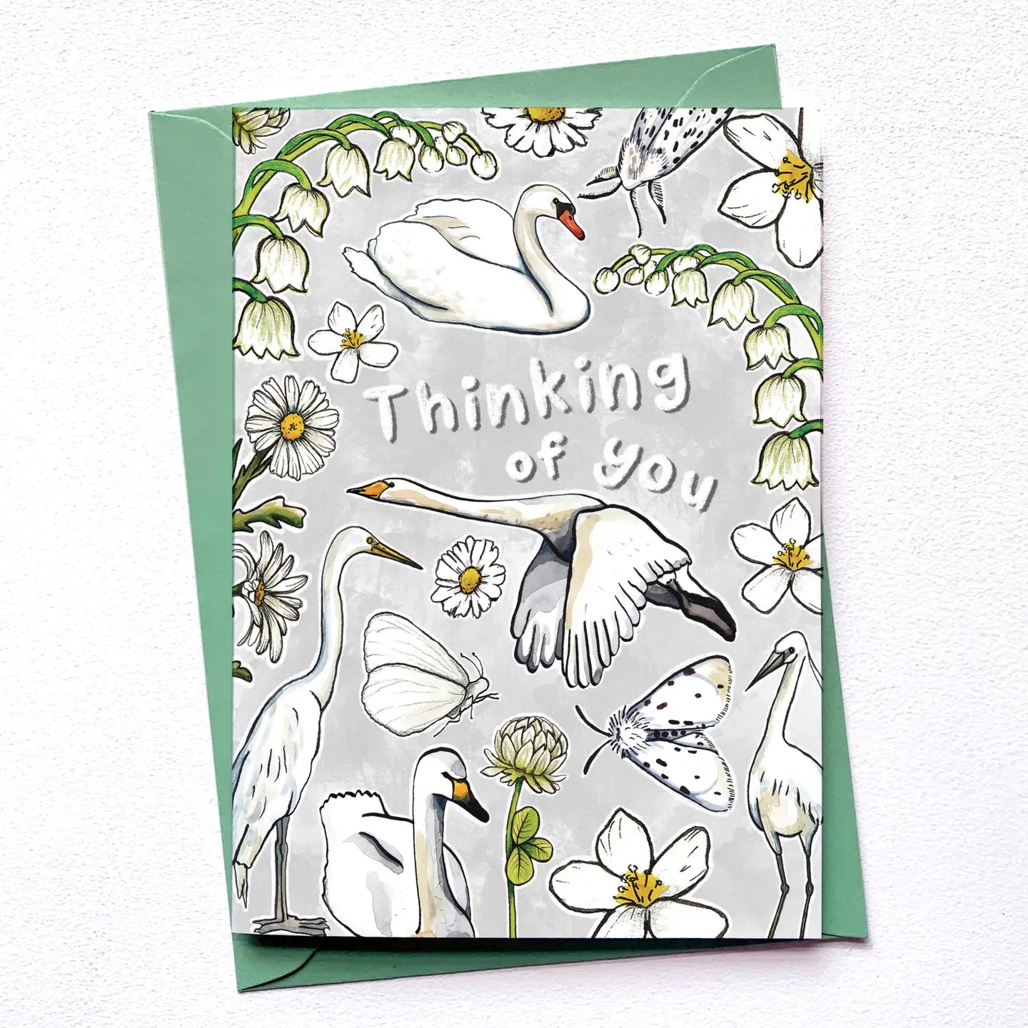 British Wildlife Thinking of You - Greetings Card