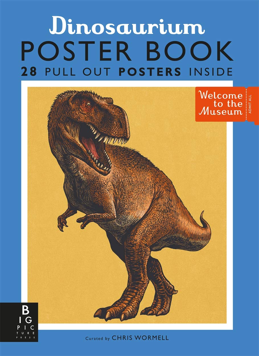 Dinosaurium Poster Book - By Lily Murray