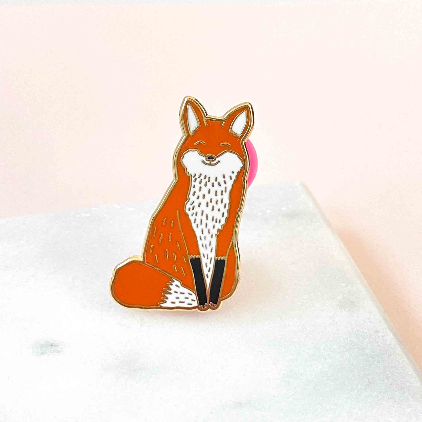Fox Enamel Pin