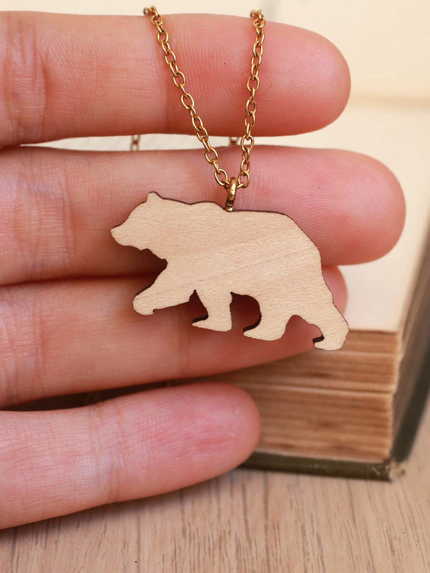 Grizzly Bear Necklace