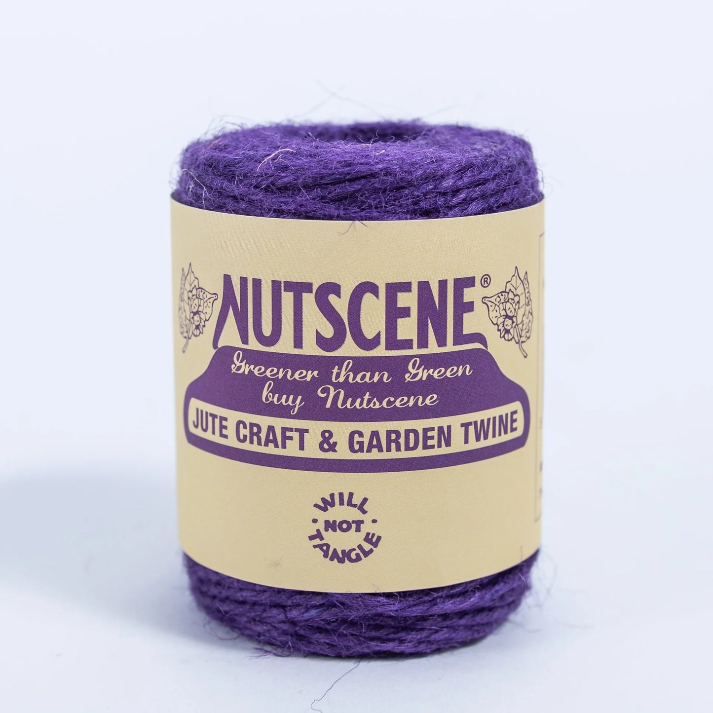 Heritage Jute Twine Spool - 60m (Indigo Violet)