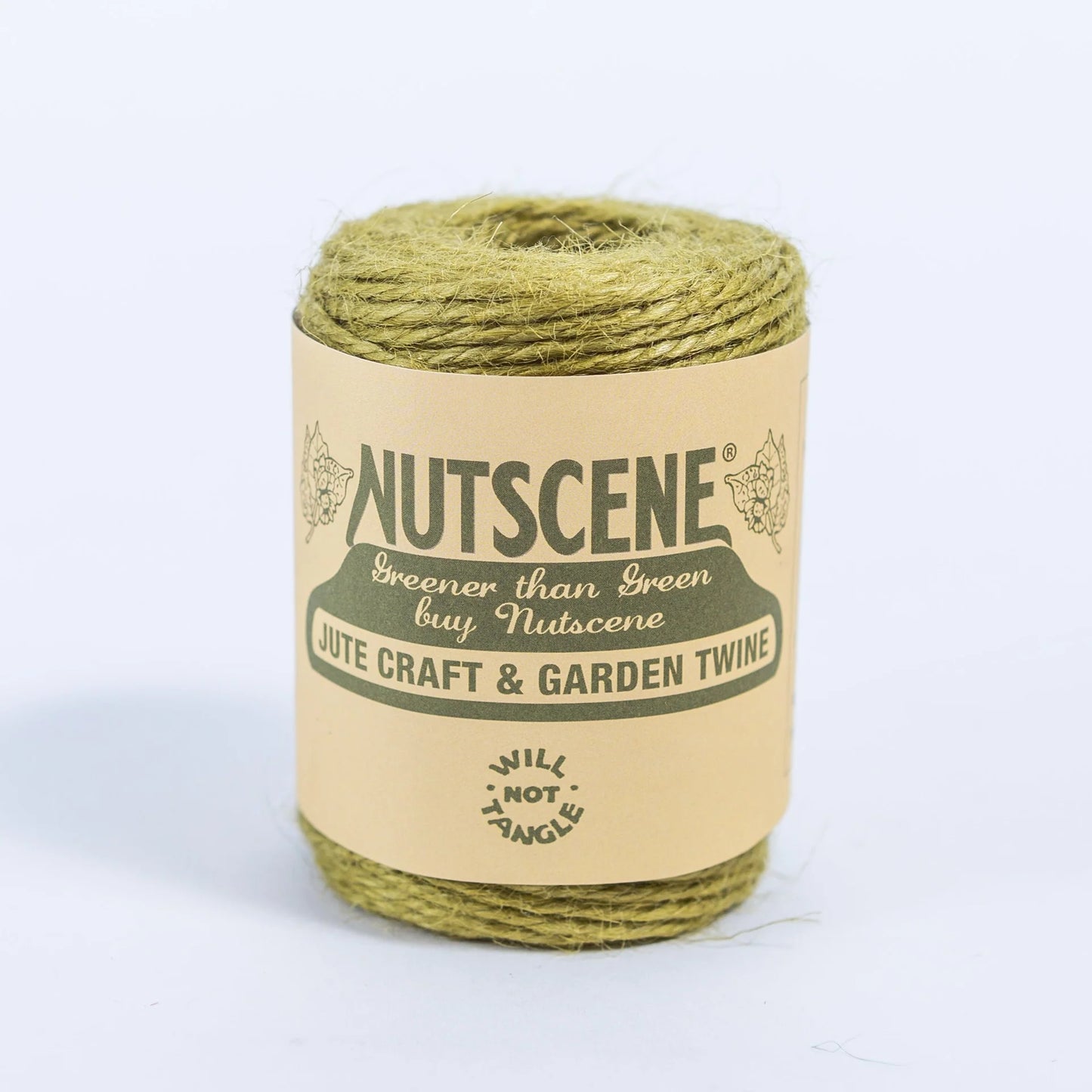 Heritage Jute Twine Spool - 60m (Olive)