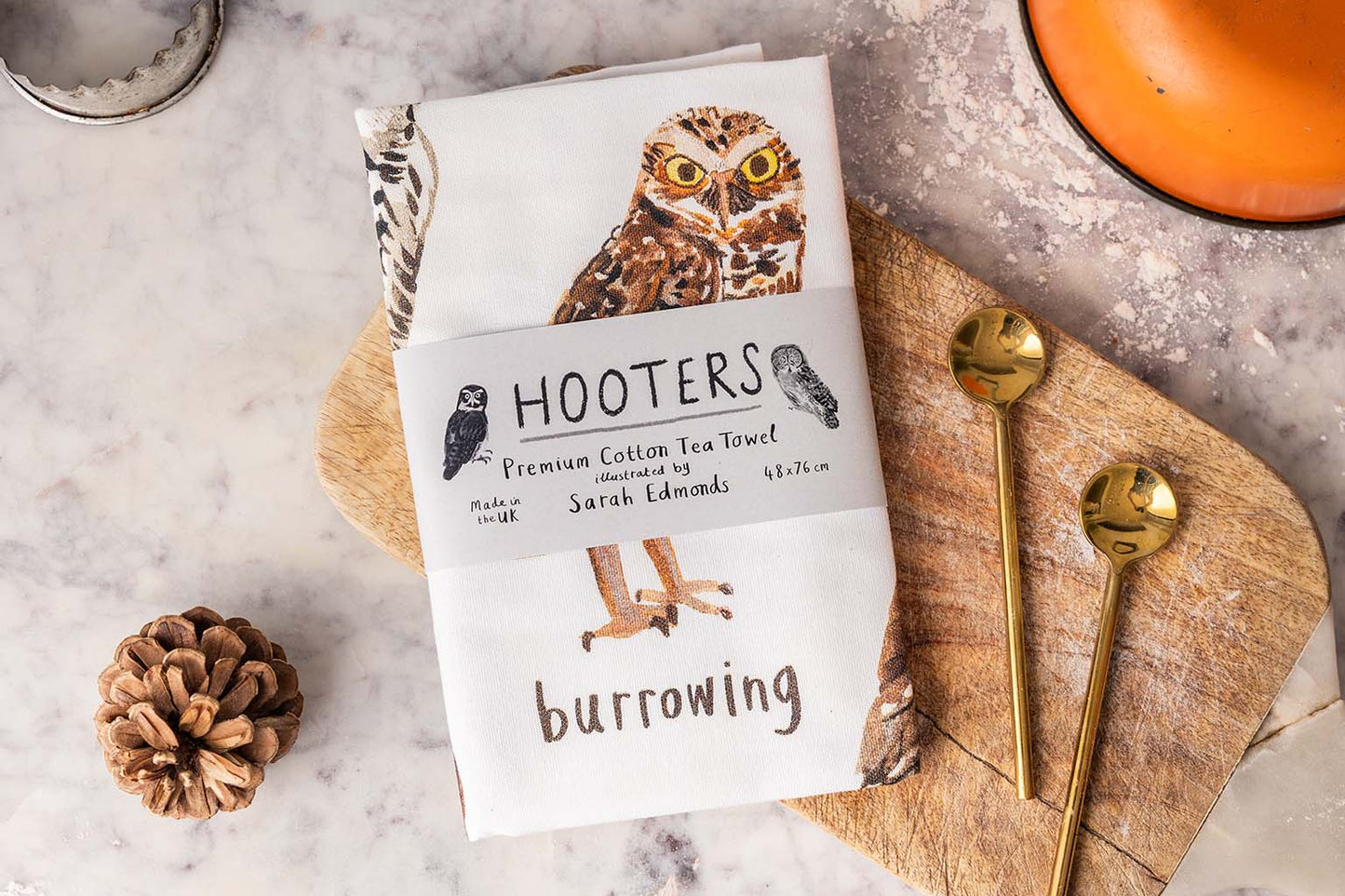 Hooters Tea Towel