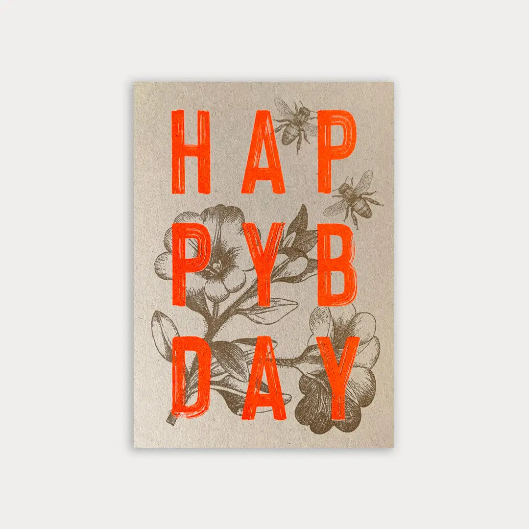 Happy B-day - Postcard