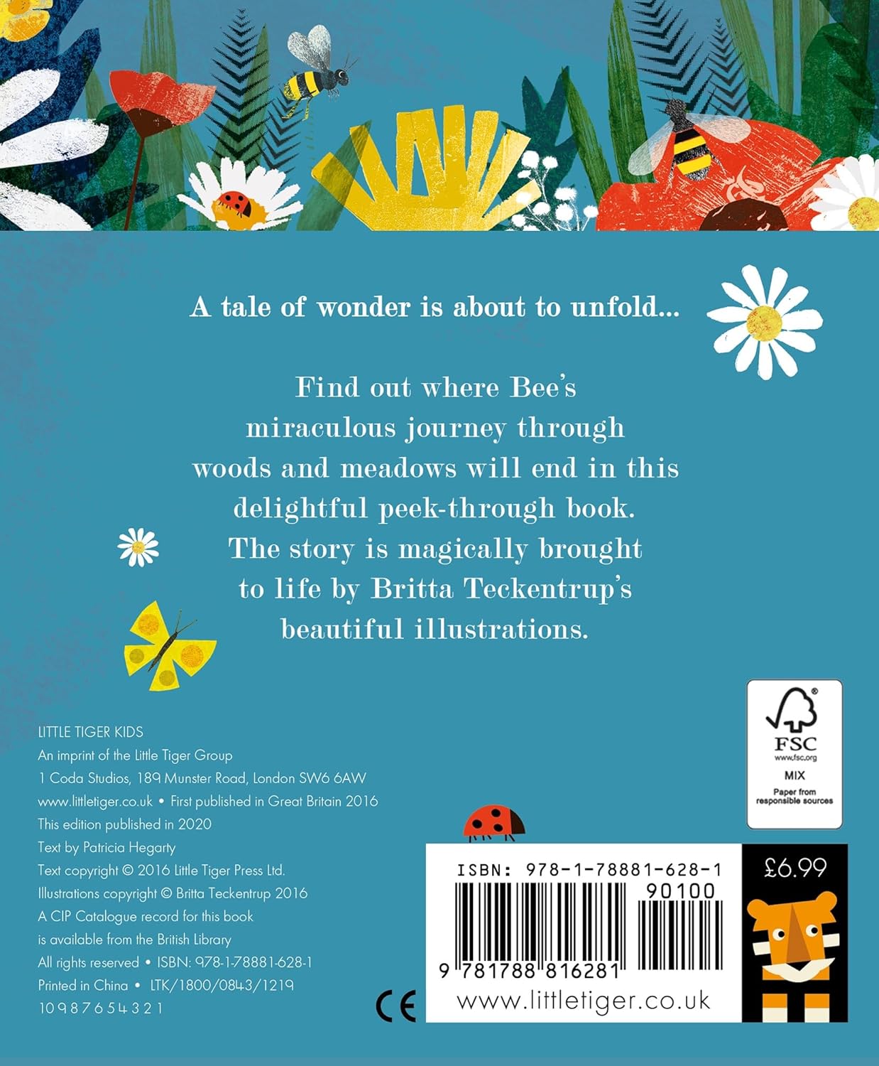 Bee: Nature’s Tiny Miracle - By Patricia Hegarty & Britta Teckentrup