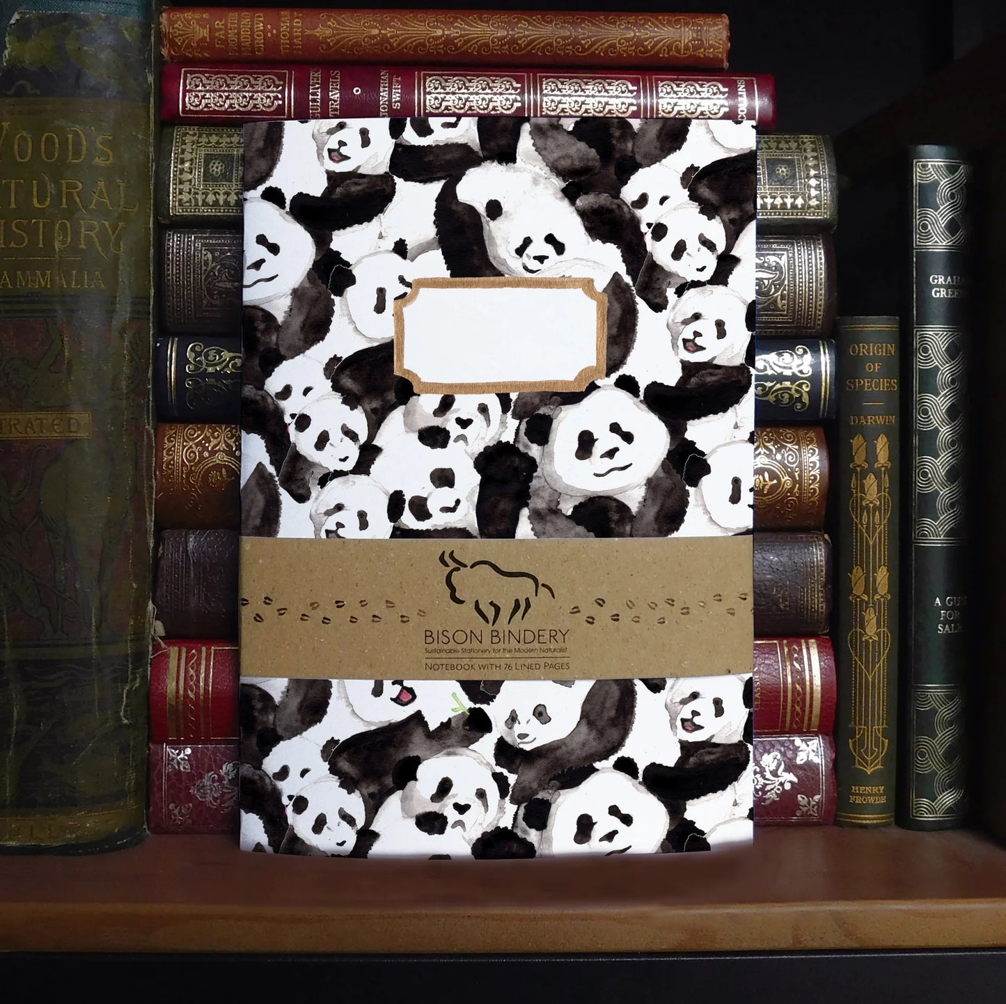 Embarrassment of Pandas Lined Journal