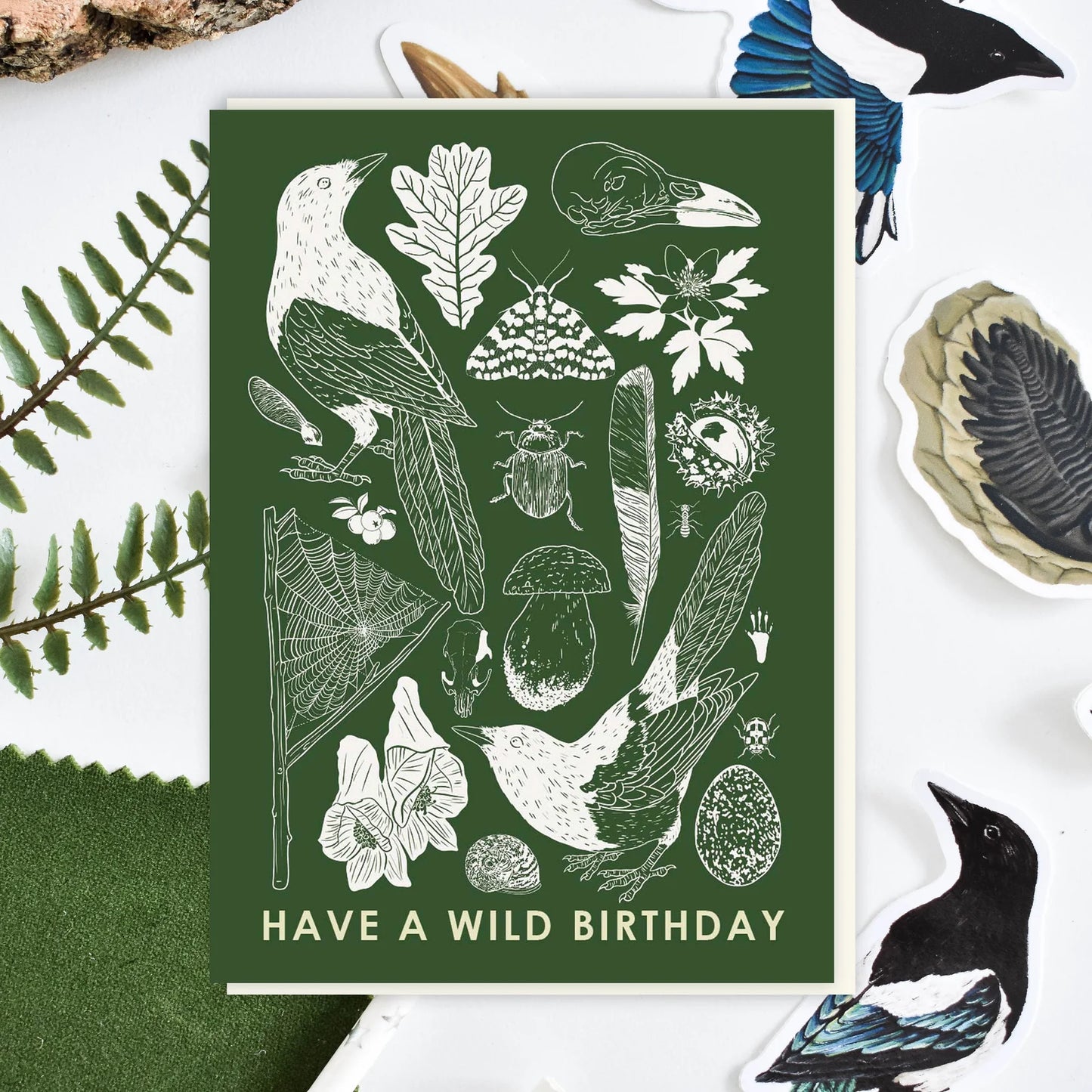 Wildlife Birthday - Greetings Card
