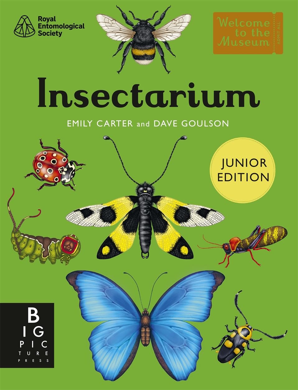 Insectarium (Junior Edition) - By Emily Carter & Dave Goulson