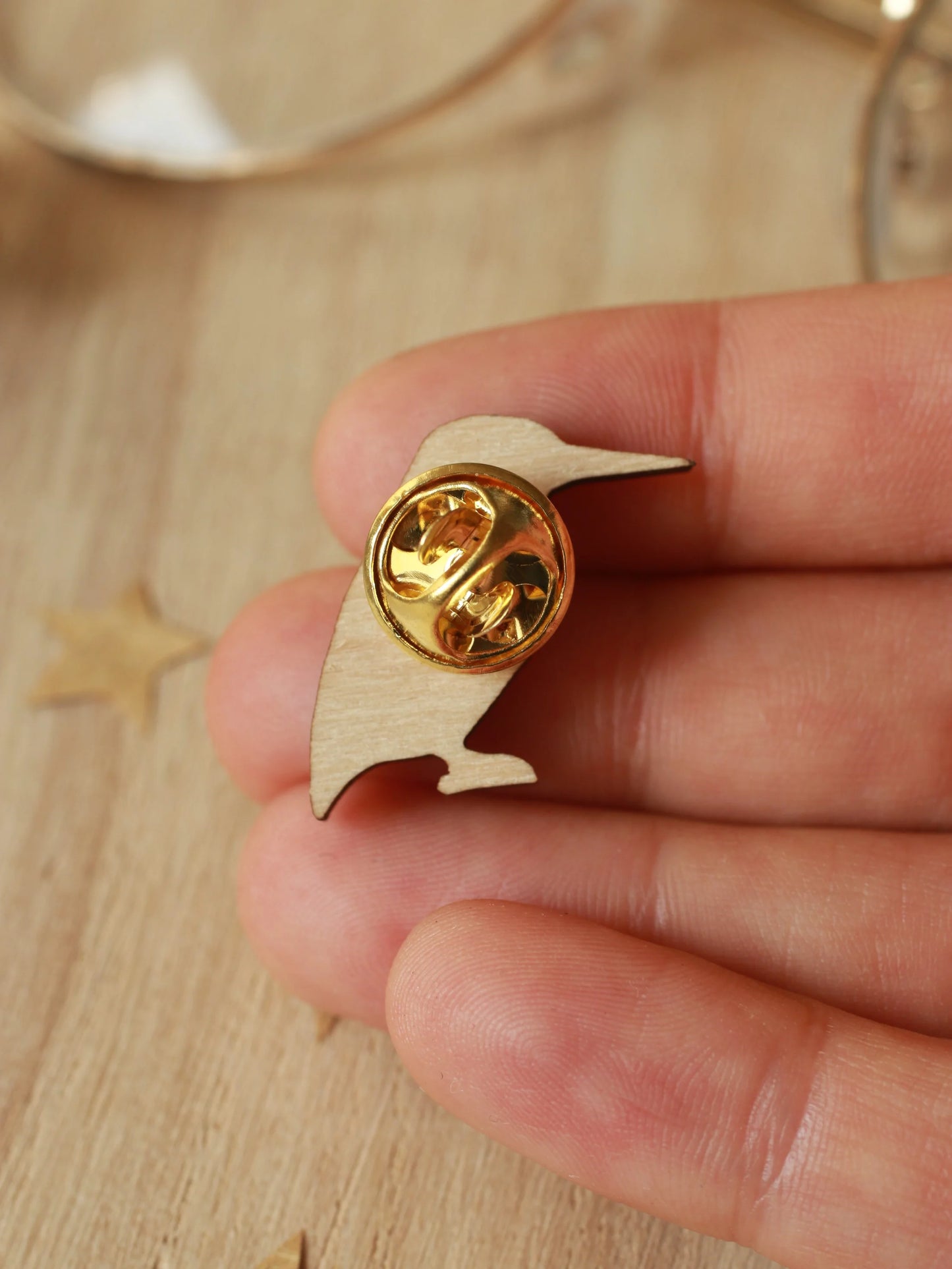 Kingfisher Pin