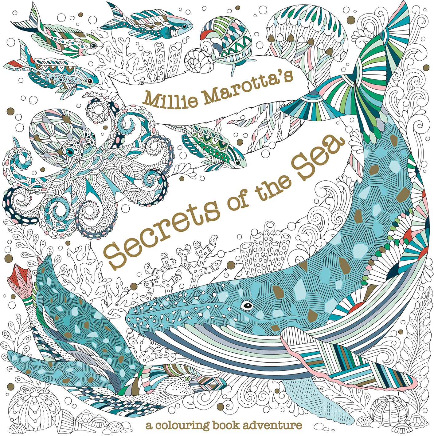 Millie Marotta’s Secrets of the Sea Colouring Book