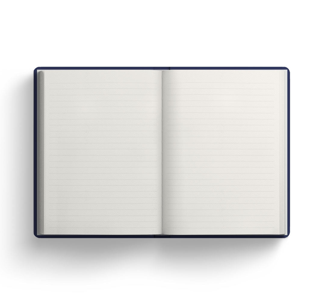 Marble Fungi - Lined Hardback Notebook