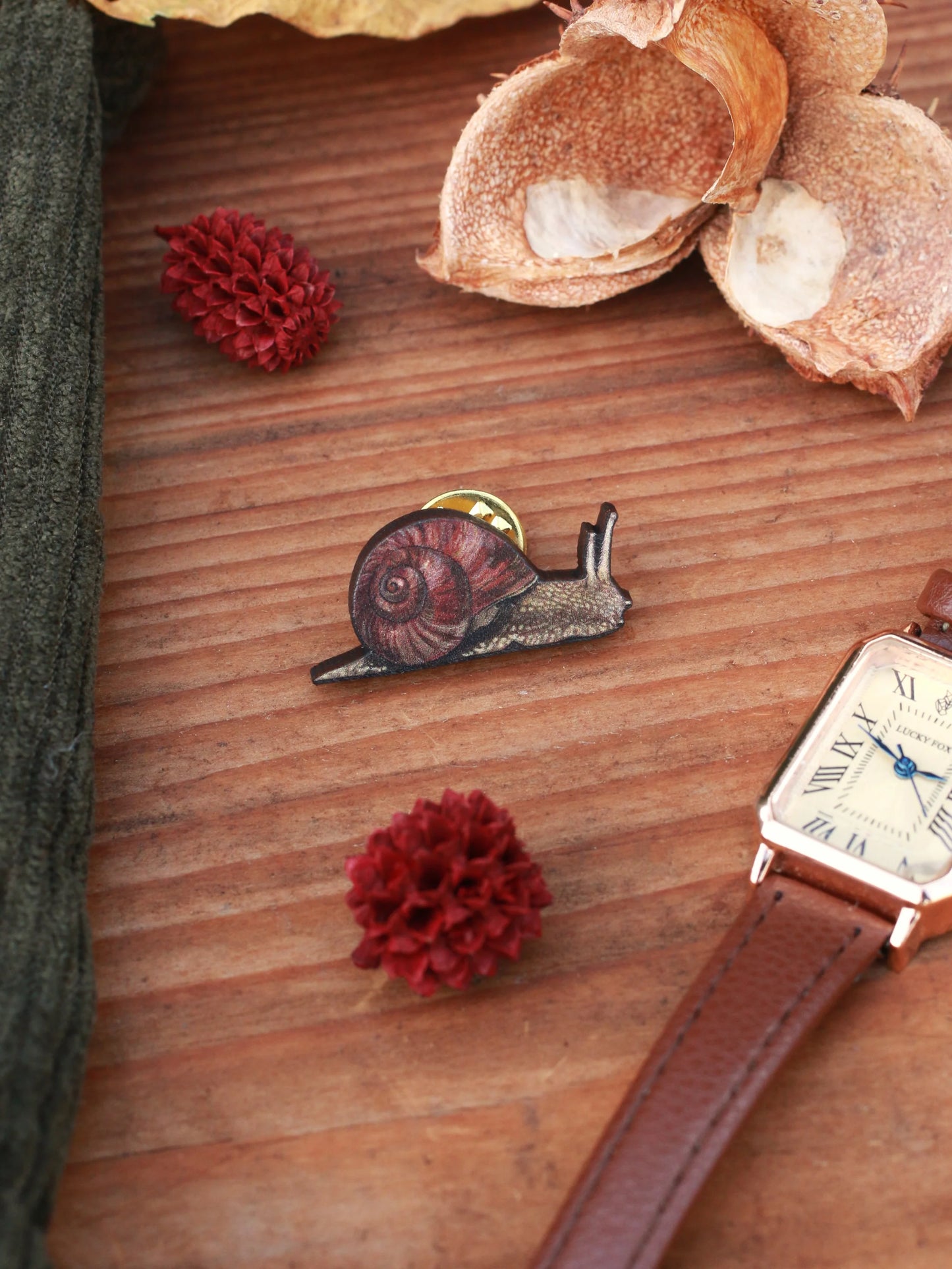 Snail Pin