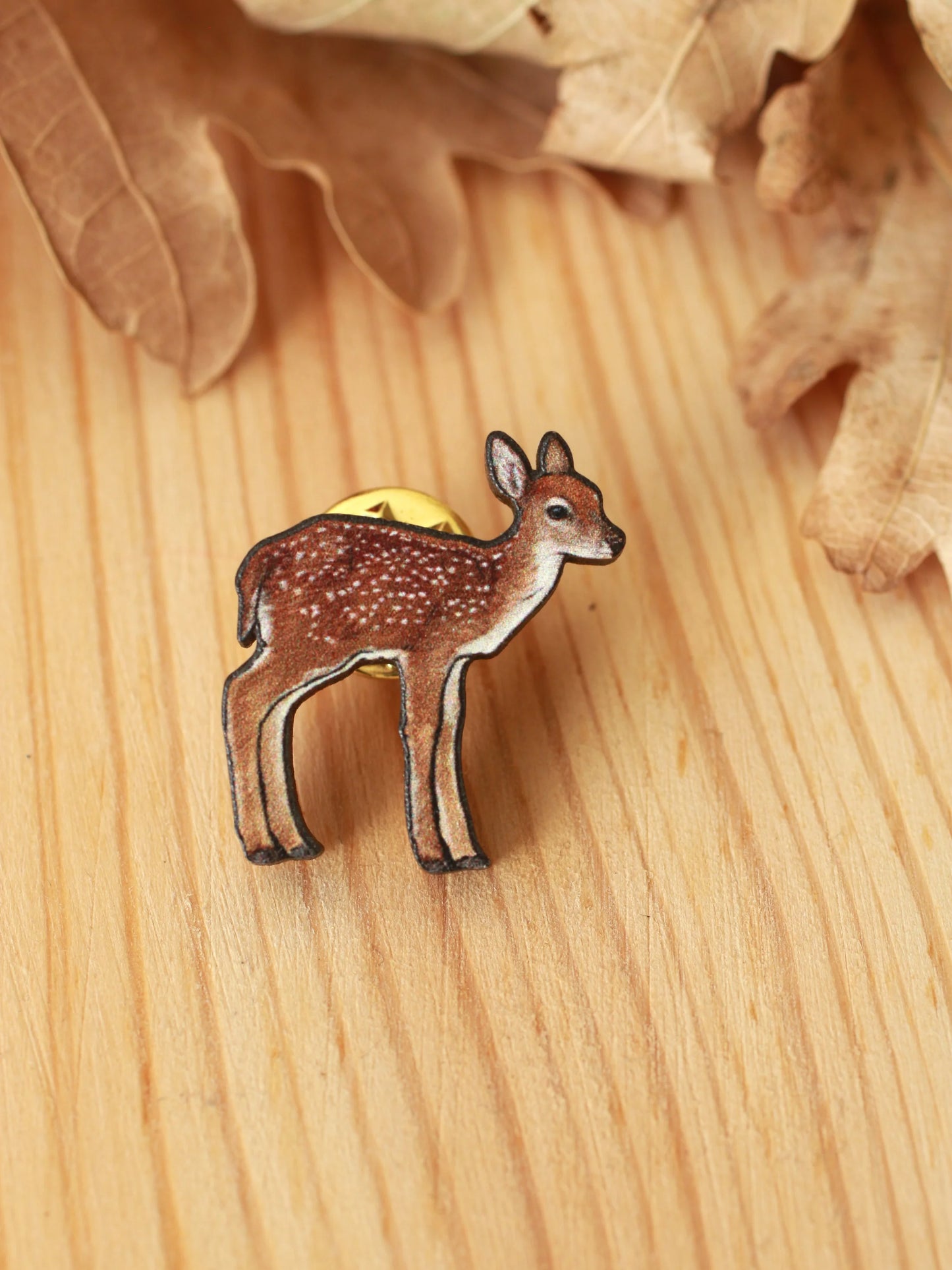 Standing Fawn Pin