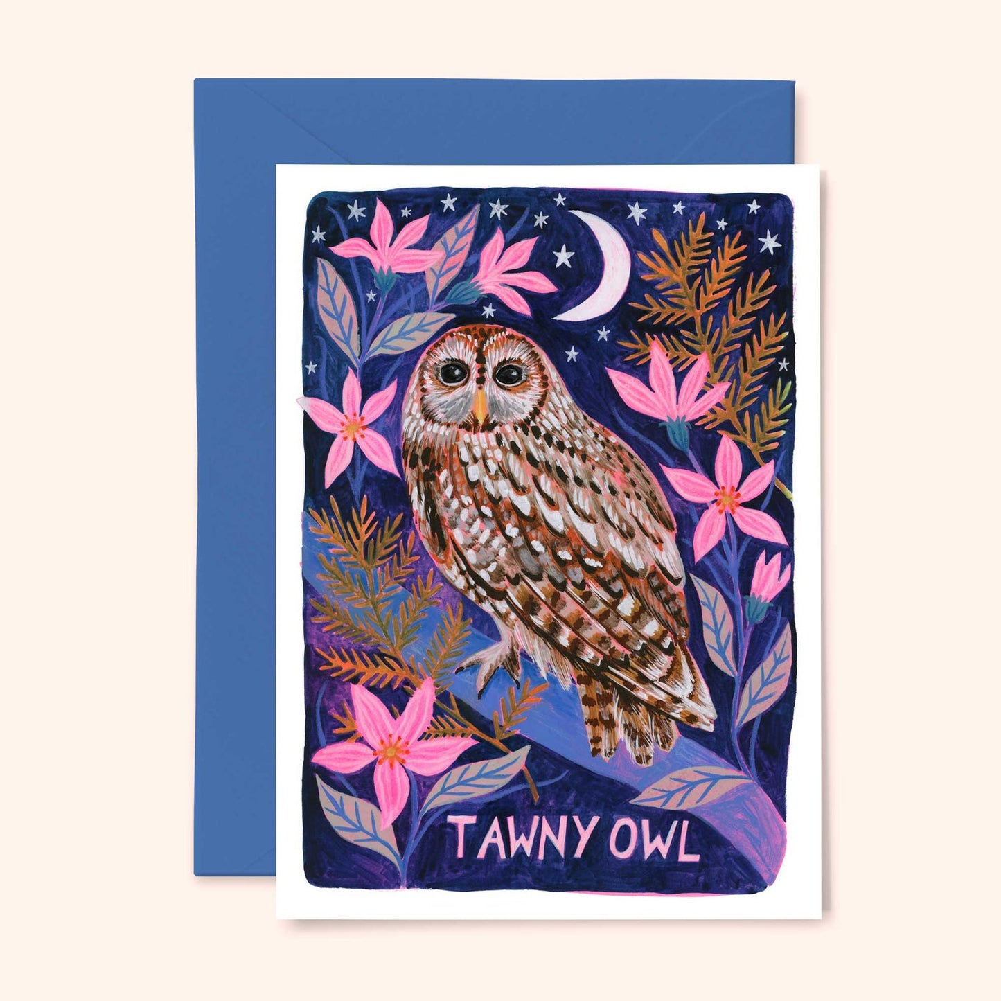 Tawny Owl - Greetings Card