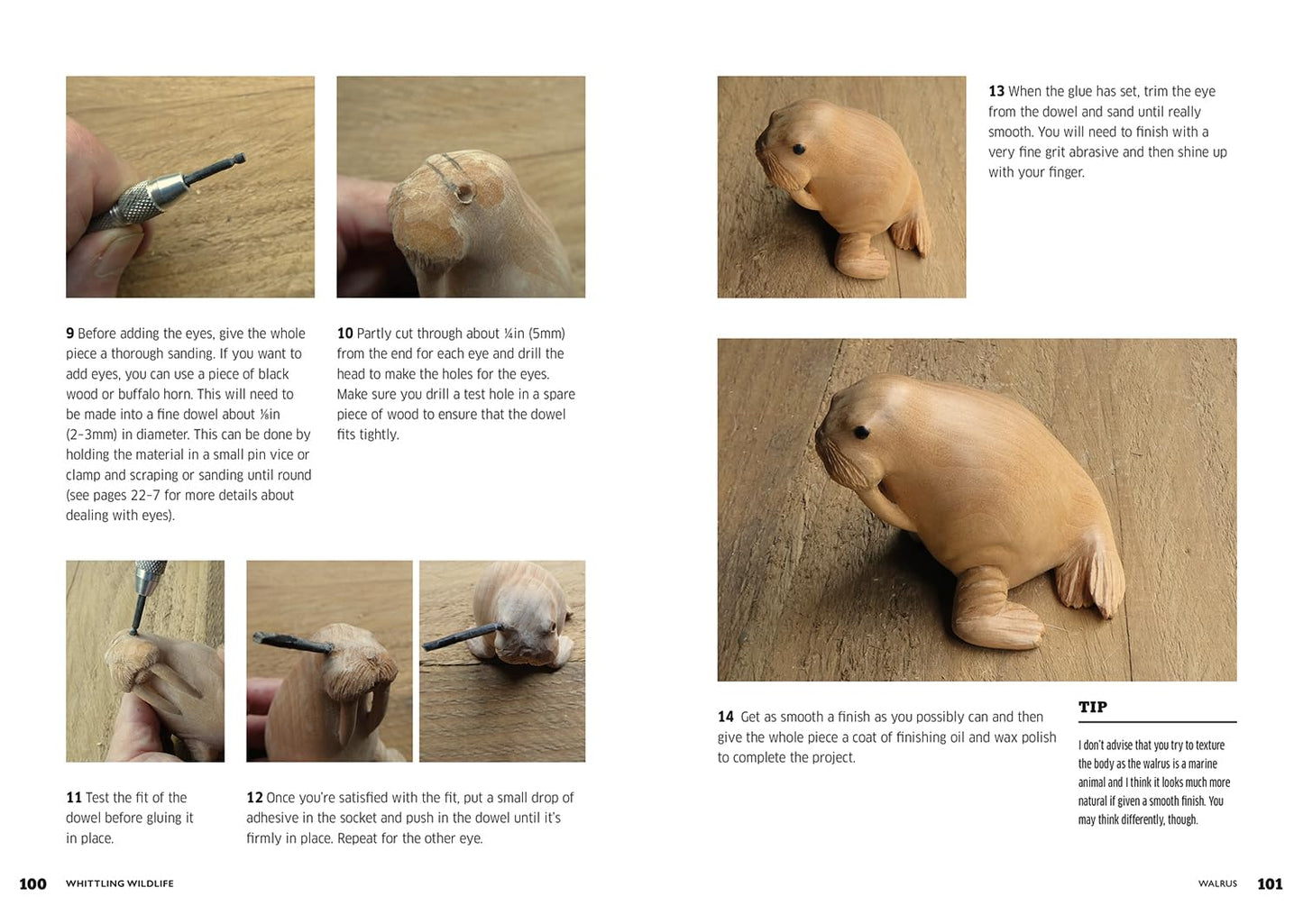 Whittling Wildlife - By Peter Benson