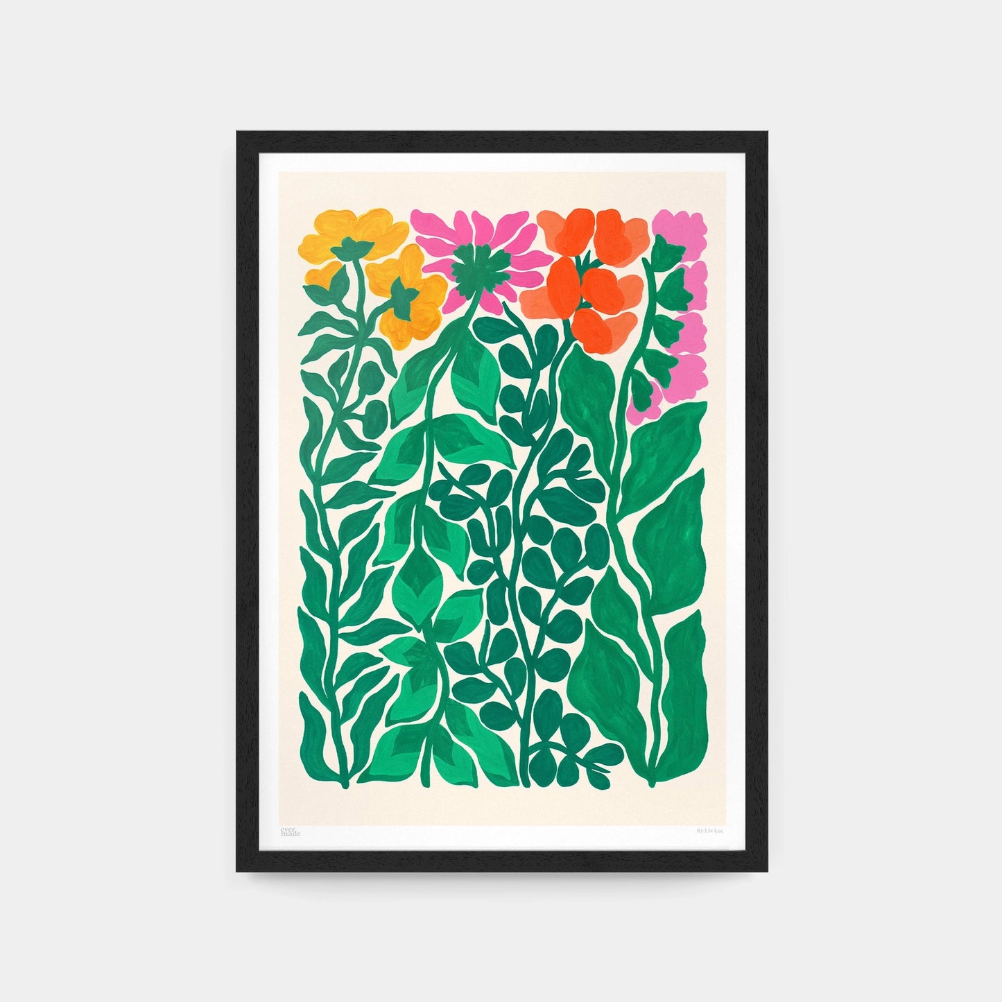 Wildflower Regeneration Art Print - A4