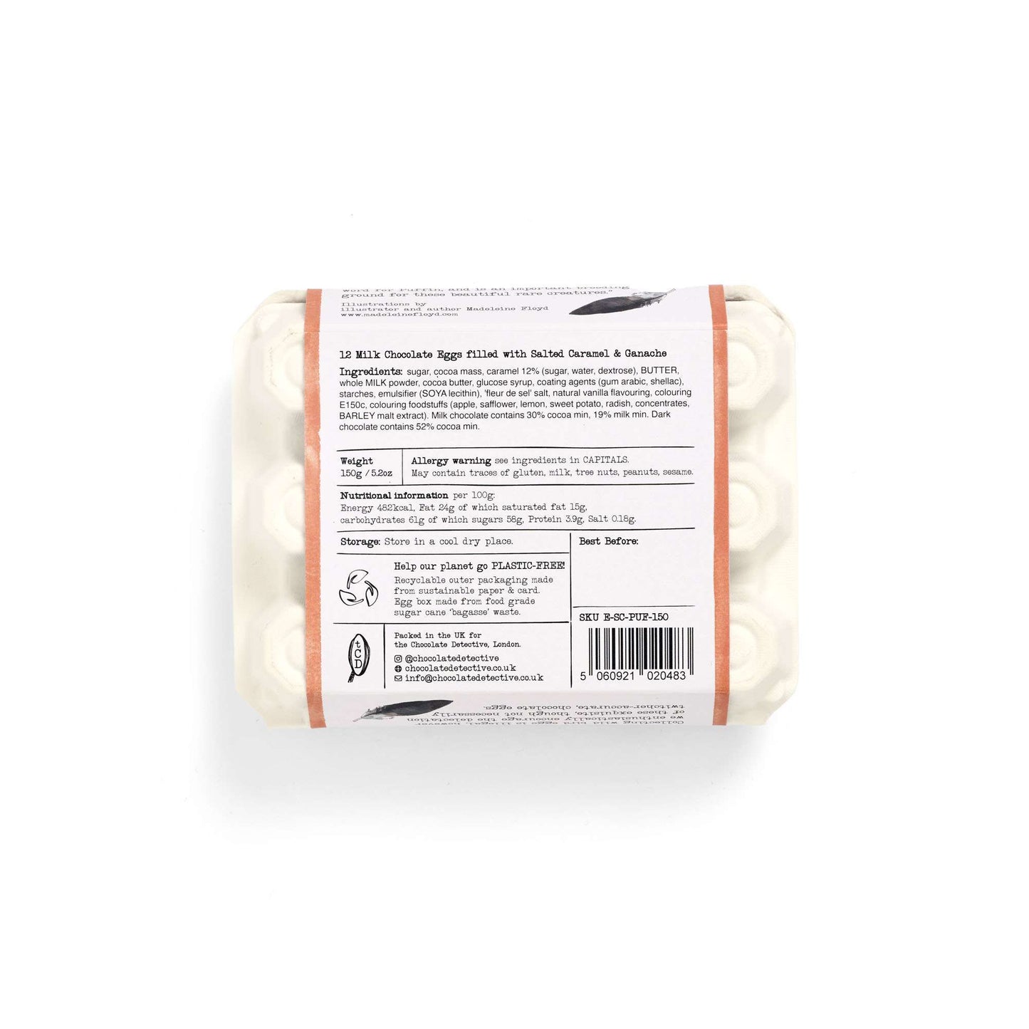 12 Puffin Eggs 150g