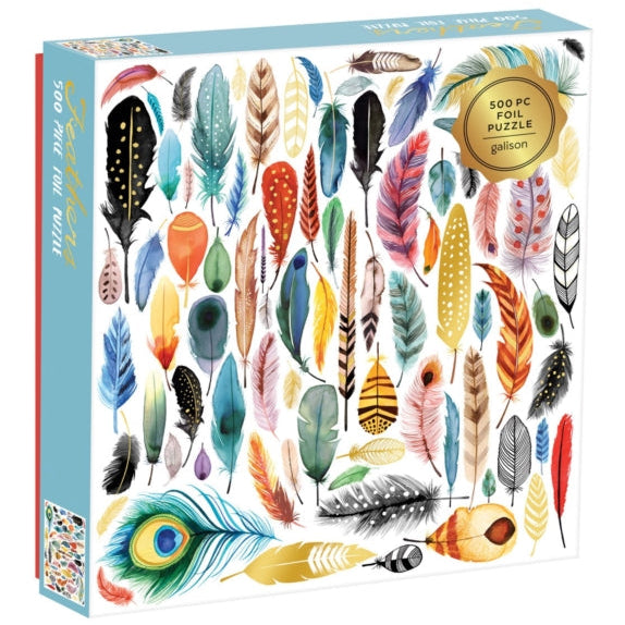Feathers 500 Piece Jigsaw Puzzle
