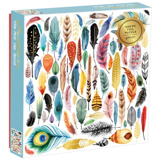 Feathers 500 Piece Jigsaw Puzzle