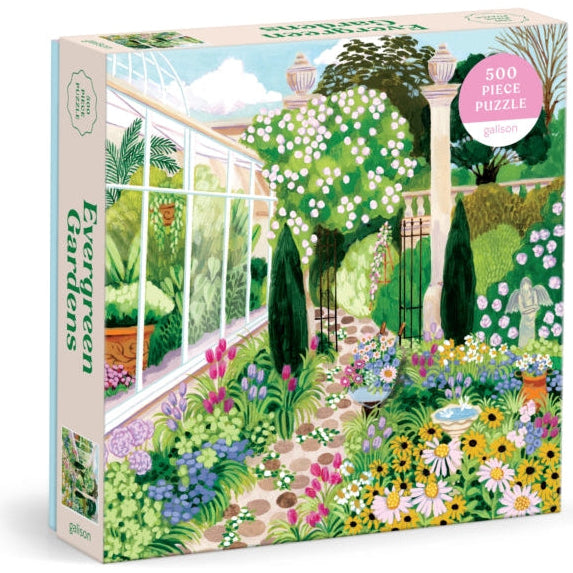 Evergreen Gardens - 500 Piece Jigsaw Puzzle