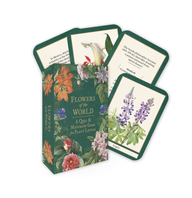 Flowers of the World: A Quiz & Matching Card Game