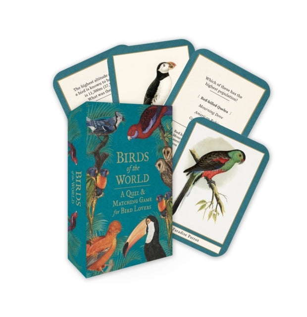 Birds of the World: A Quiz & Matching Card Game