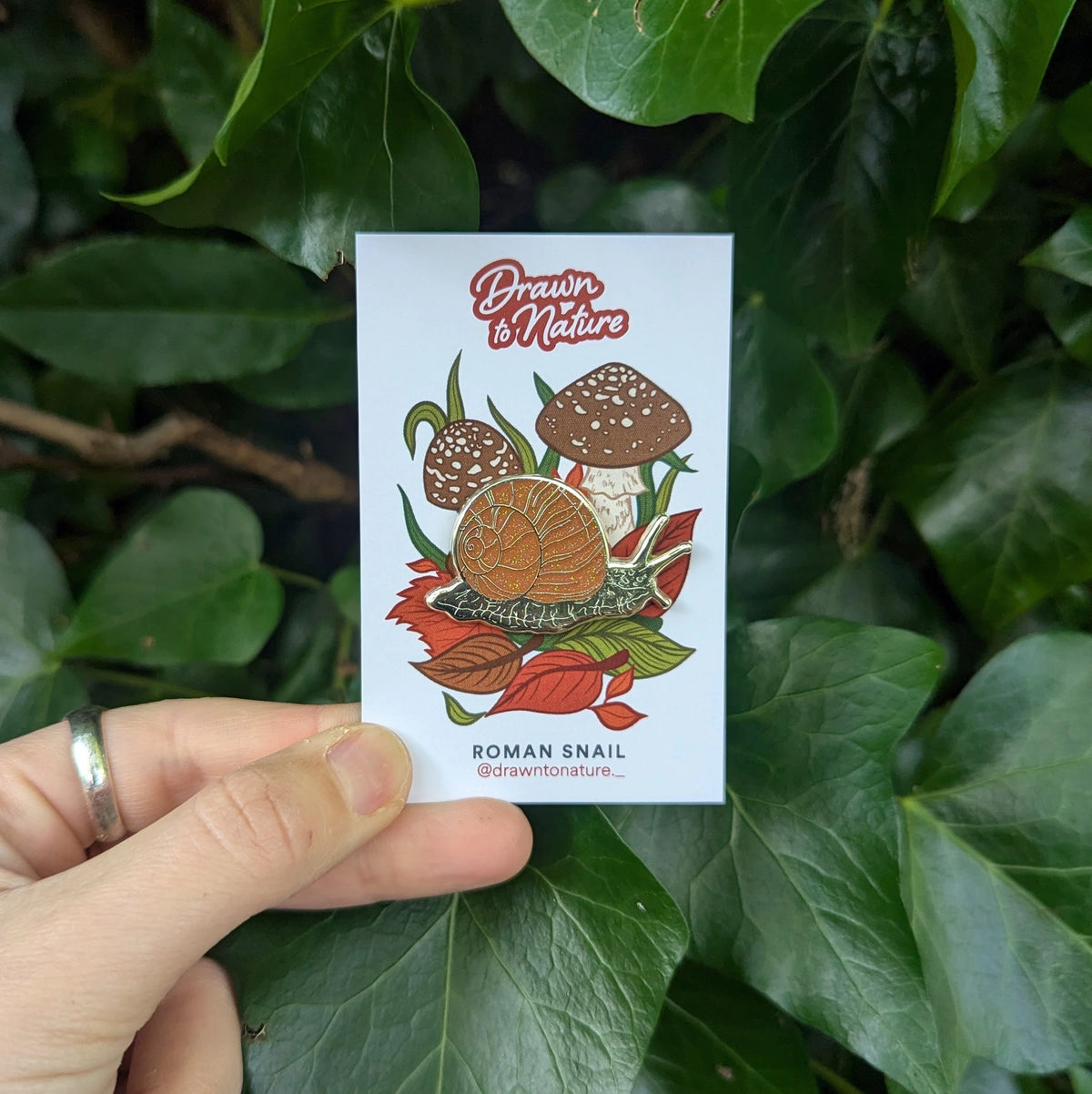Snail Enamel Pin