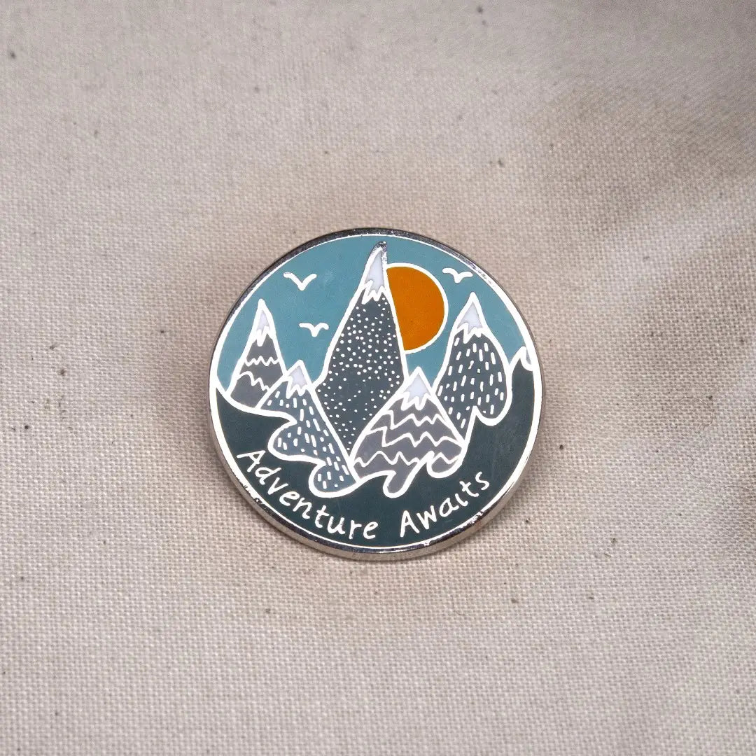 Adventure Awaits - Enamel Pin Badge