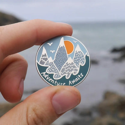 Adventure Awaits - Enamel Pin Badge