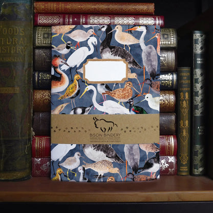 Aestes Wetland Birds Lined Journal
