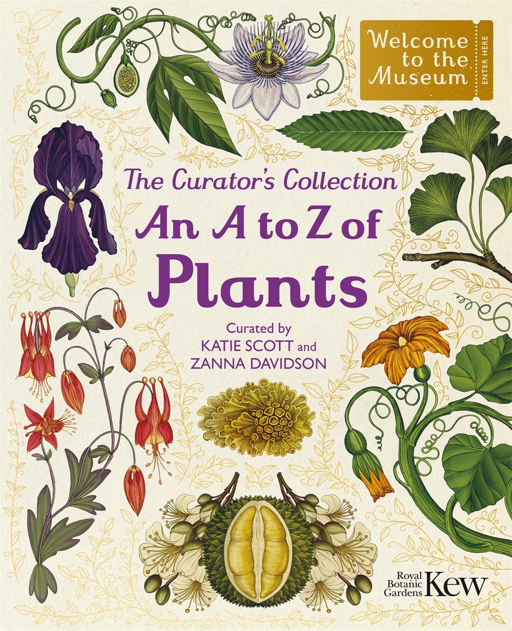 An A to Z of Plants - By Katie Scott & Zanna Davidson (Hardback)