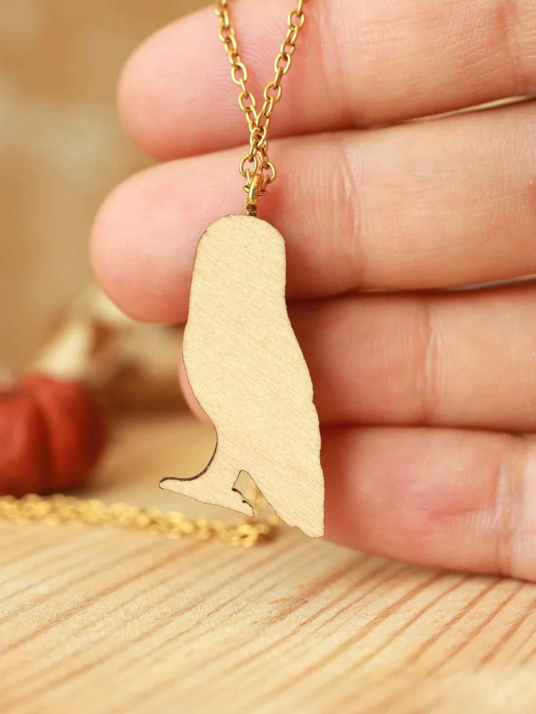 Barn Owl Necklace