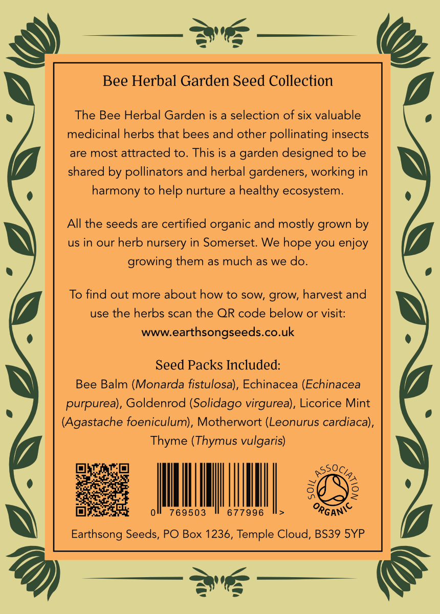 Bee Herbal Garden - Seed Collection