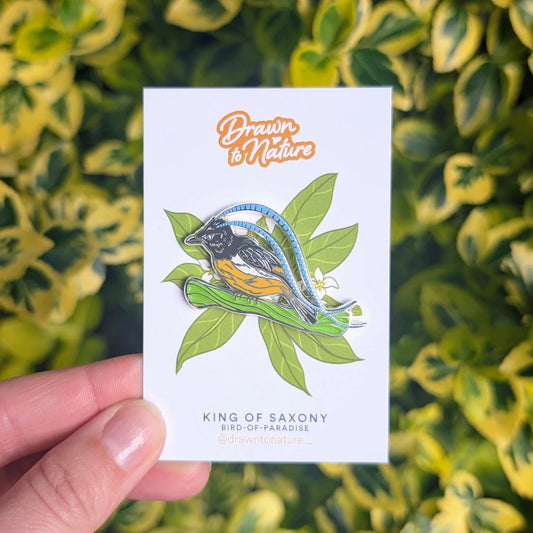 Bird of Paradise Enamel Pin