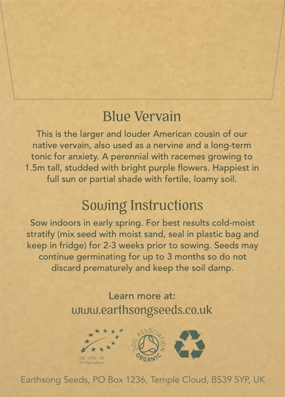 Blue Vervain - Seed Packet