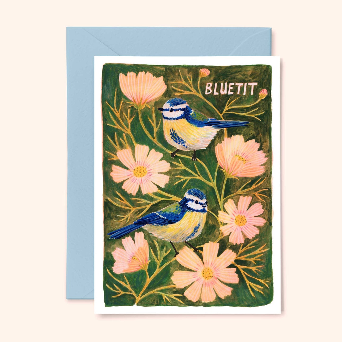 Bluetit - Greetings Card