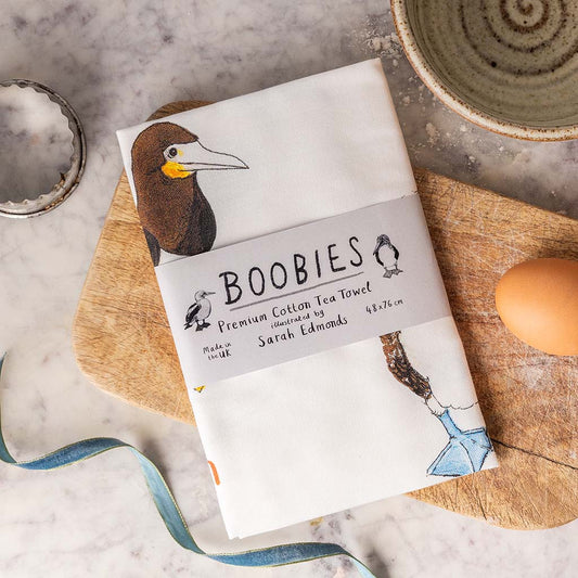 Boobies Tea Towel