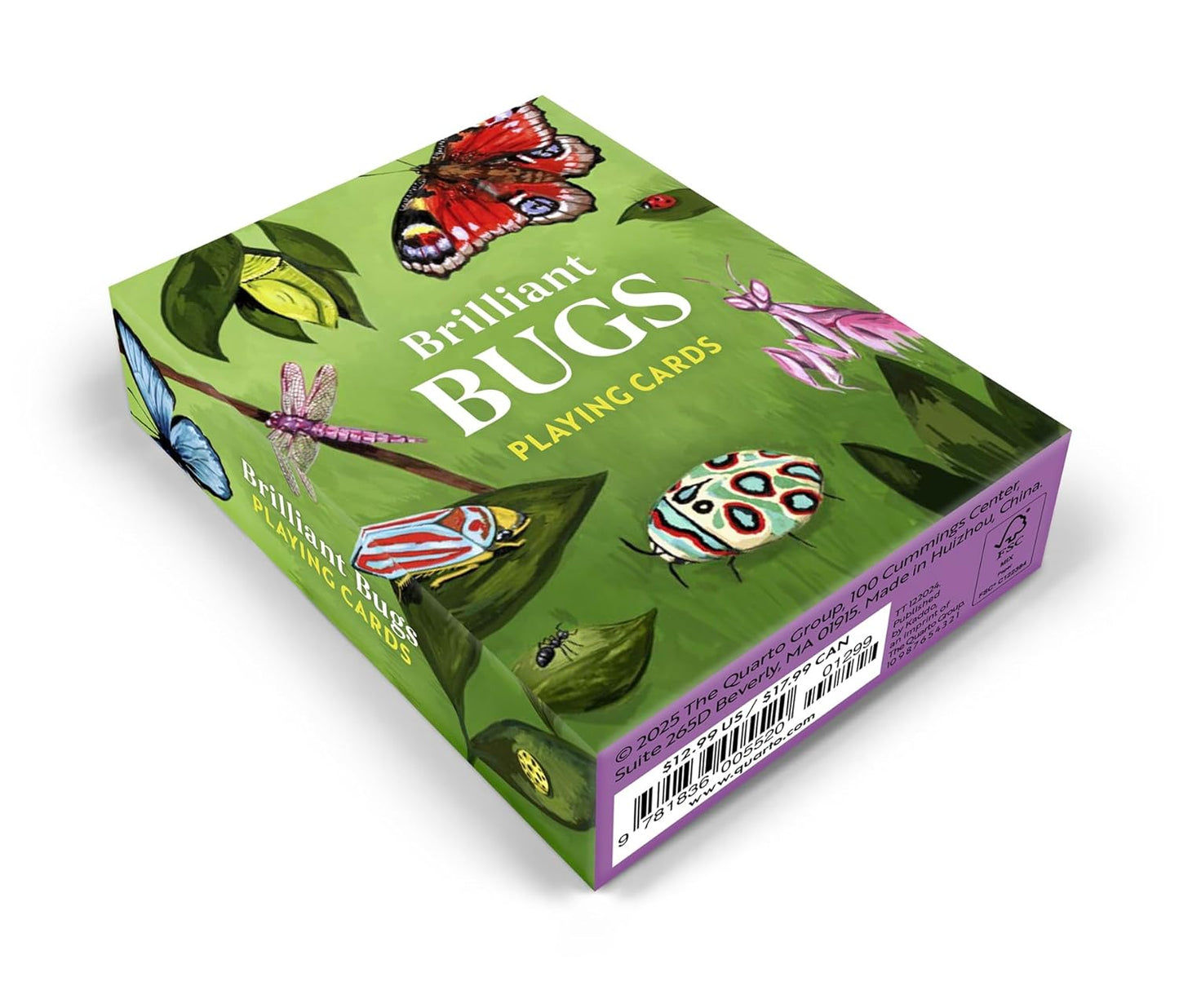 Brilliant Bugs Playing Cards