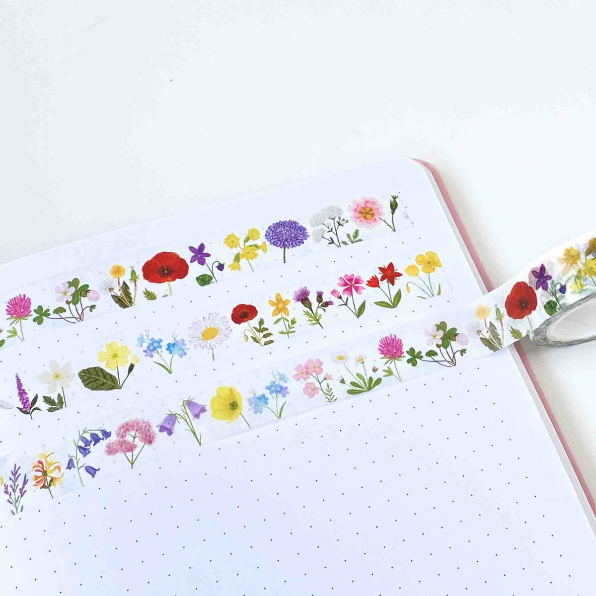 British Wildflowers Washi Tape