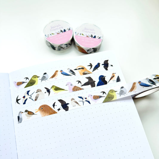 British Visiting Birds Washi Tape