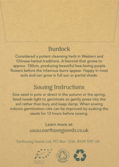 Burdock - Seed Packet