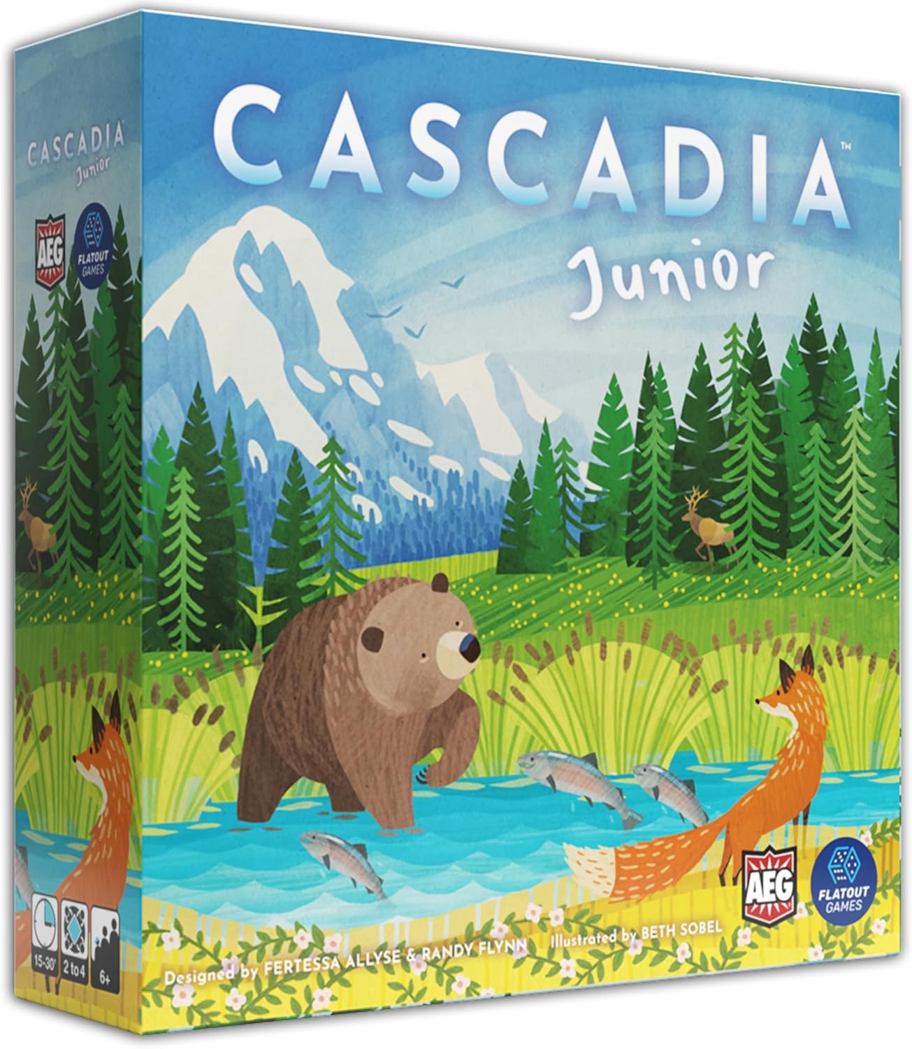 Cascadia: Junior Board Game