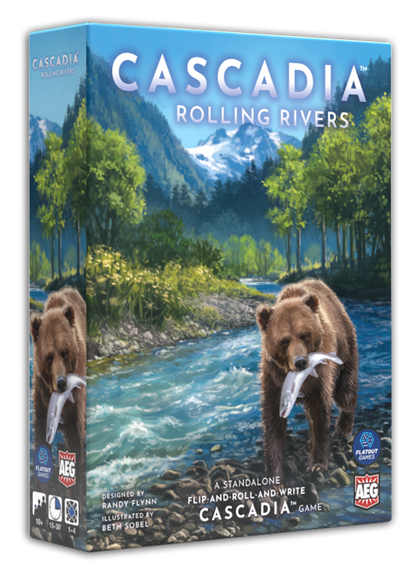 Cascadia: Rolling Rivers Board Game