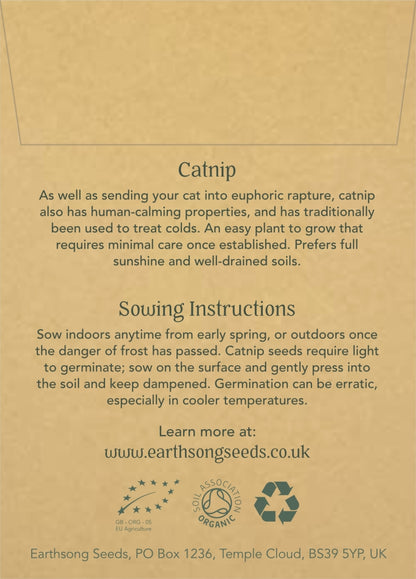 Catnip - Seed Packet