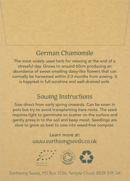 German Chamomile - Seed Packet